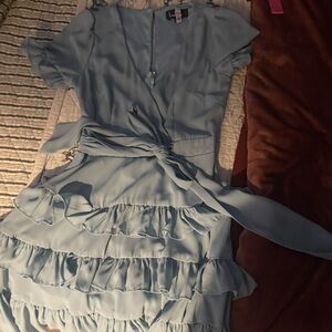 Cute blue lulus dress.